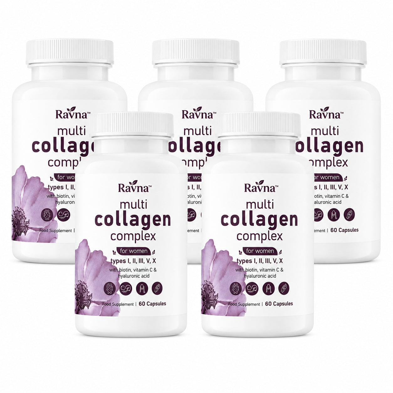 Ravna™ | Multi Collagen Complex 8:1, Complete Ozempic Support