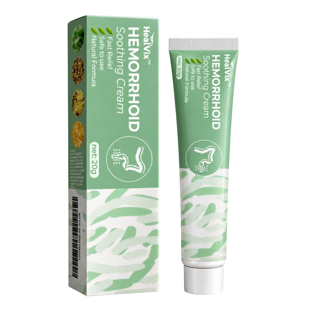 Healvix™ herbal-based haemorrhoid cream | Relieves and treats haemorrhoids from the very first application