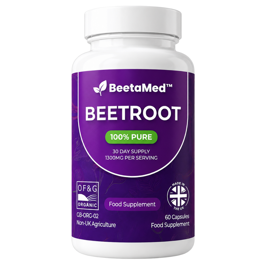 BeetaMed™ Beetroot Capsules | Support Circulation, Joint Comfort & Vitality