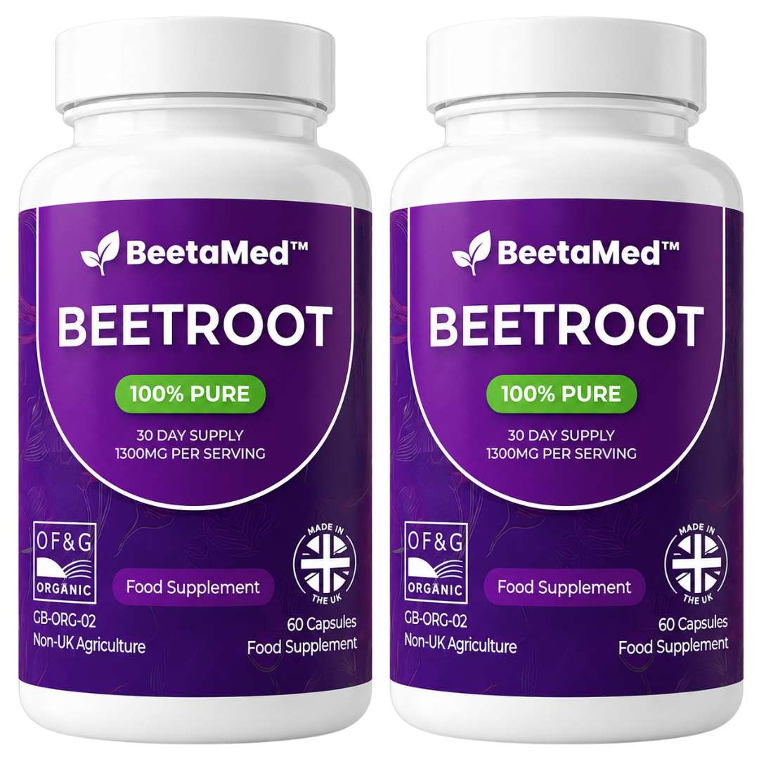 BeetaMed™ Beetroot Capsules | Support Circulation, Joint Comfort & Vitality