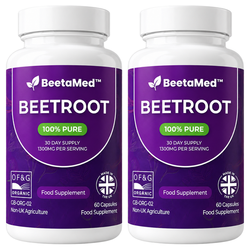 BeetaMed™ Beetroot Capsules | Support Circulation, Joint Comfort & Vitality