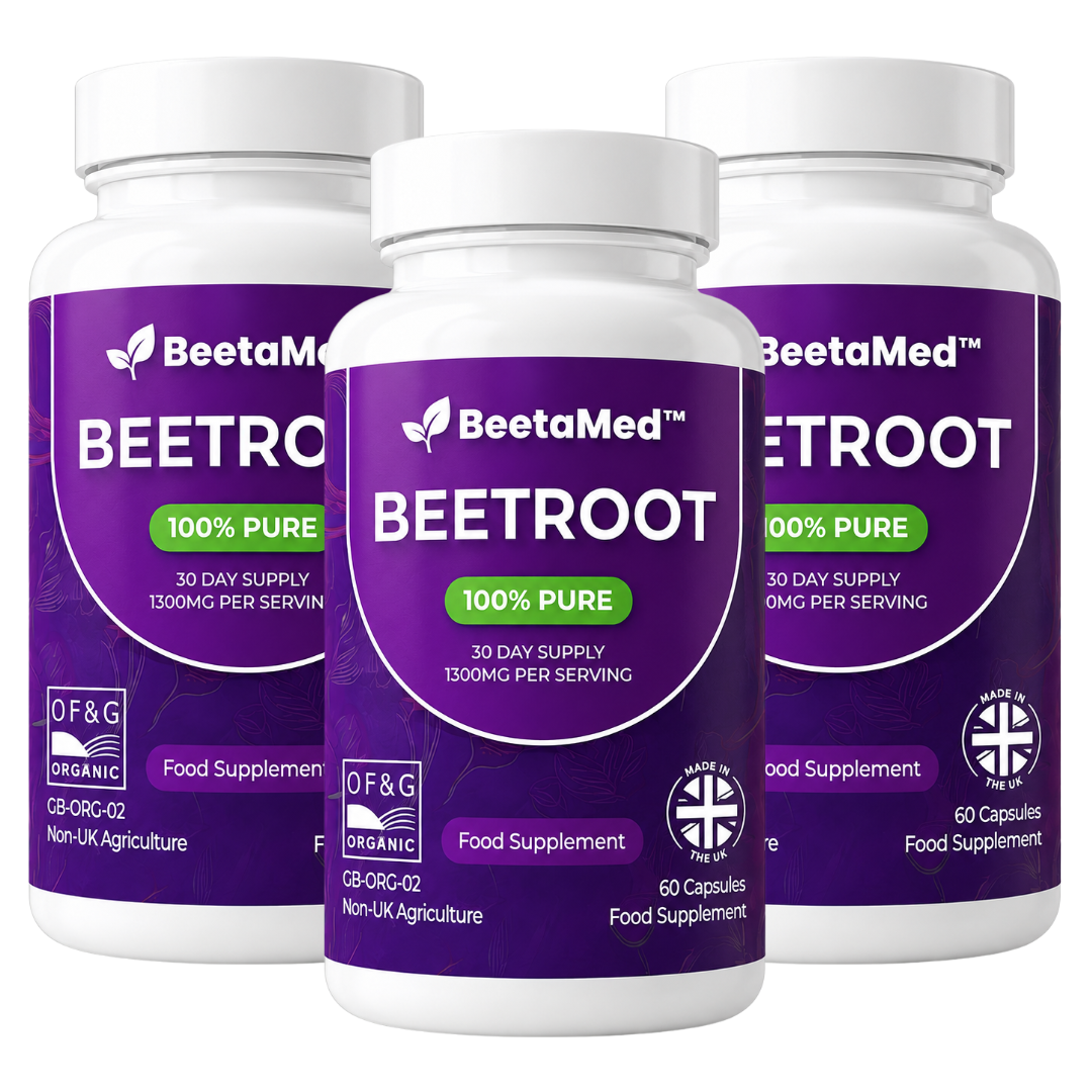 BeetaMed™ Beetroot Capsules | Support Circulation, Joint Comfort & Vitality