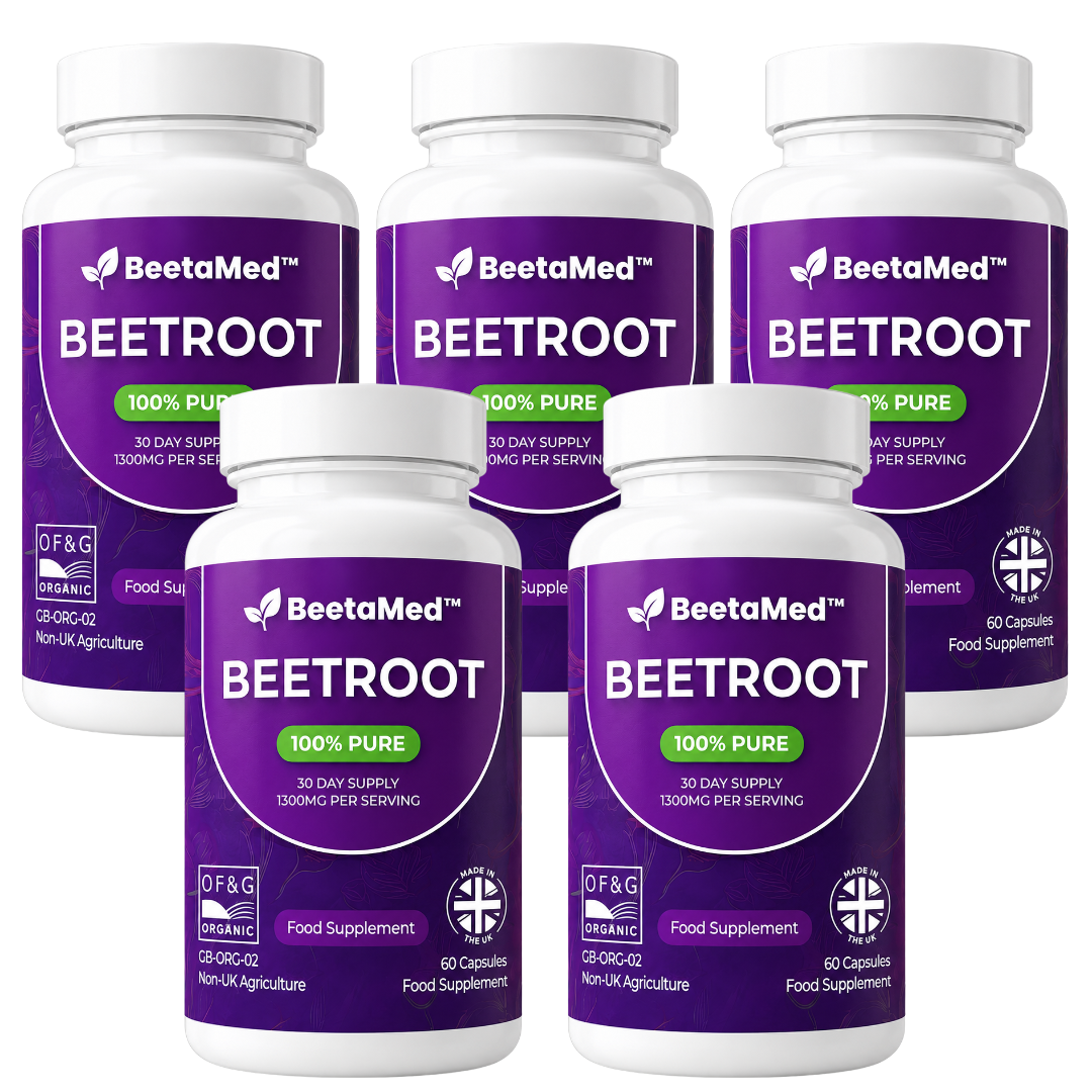 BeetaMed™ Beetroot Capsules | Support Circulation, Joint Comfort & Vitality