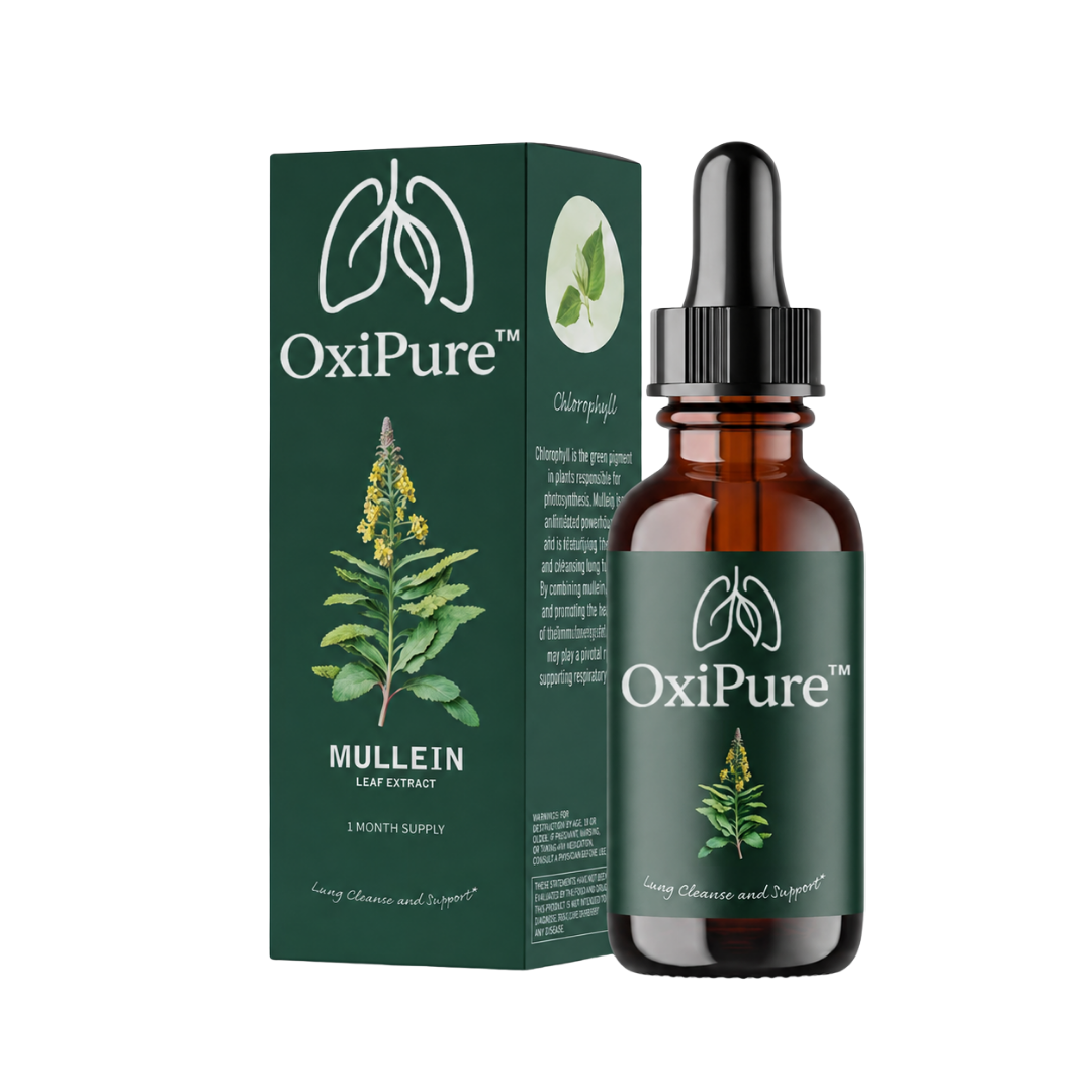 OxiPure™ Lung-Cleansing Drops | Clear your airways by 95% in just 48 hours