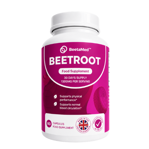 BeetaMed™ Beetroot Capsules | Support Circulation, Joint Comfort & Vitality
