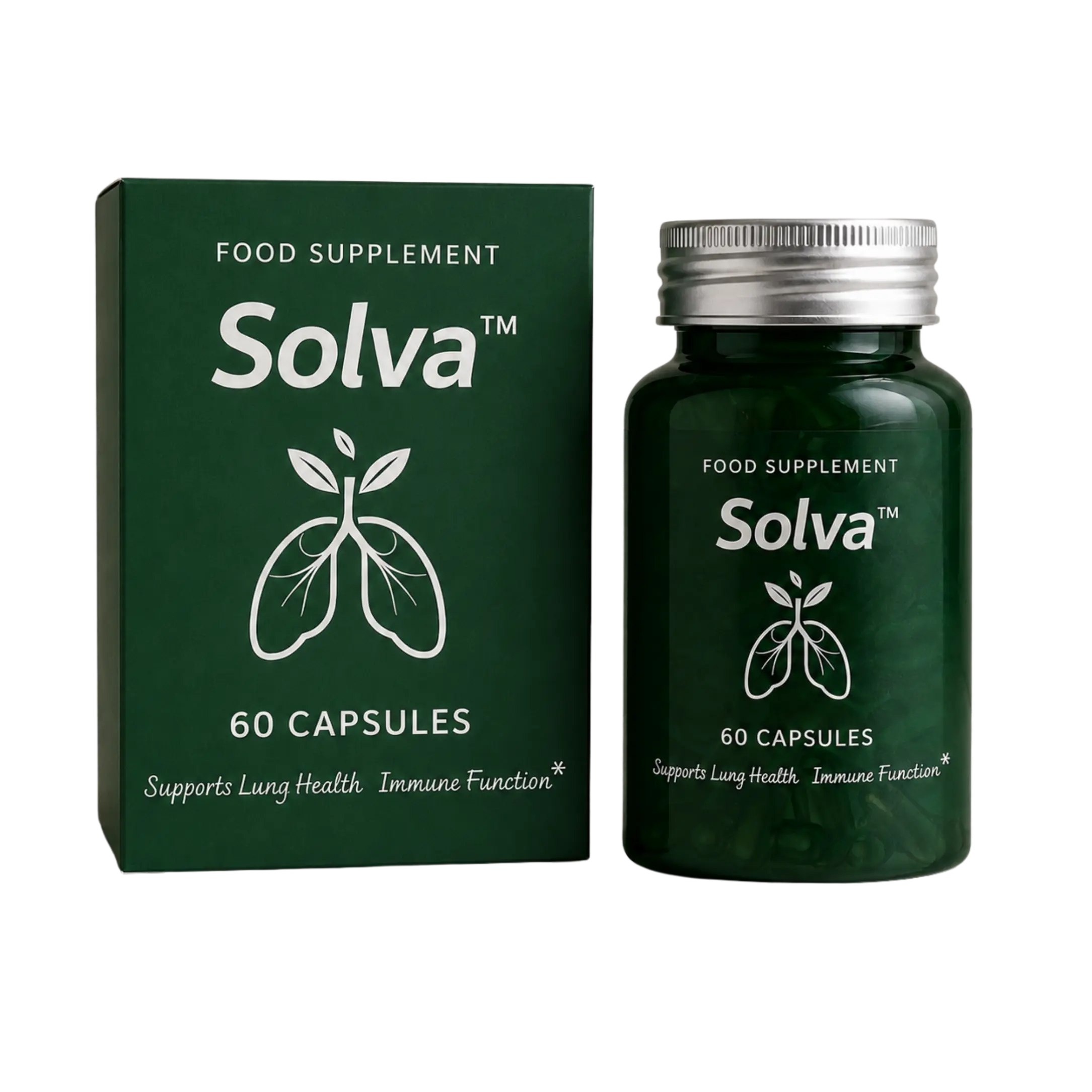 Solva™ Capsules | Eliminates chronic bad breath in just 36 hours — never cover your mouth again!